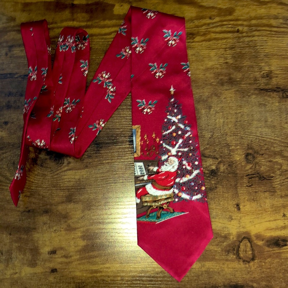 Vintage Wembley Sant Claus Tie